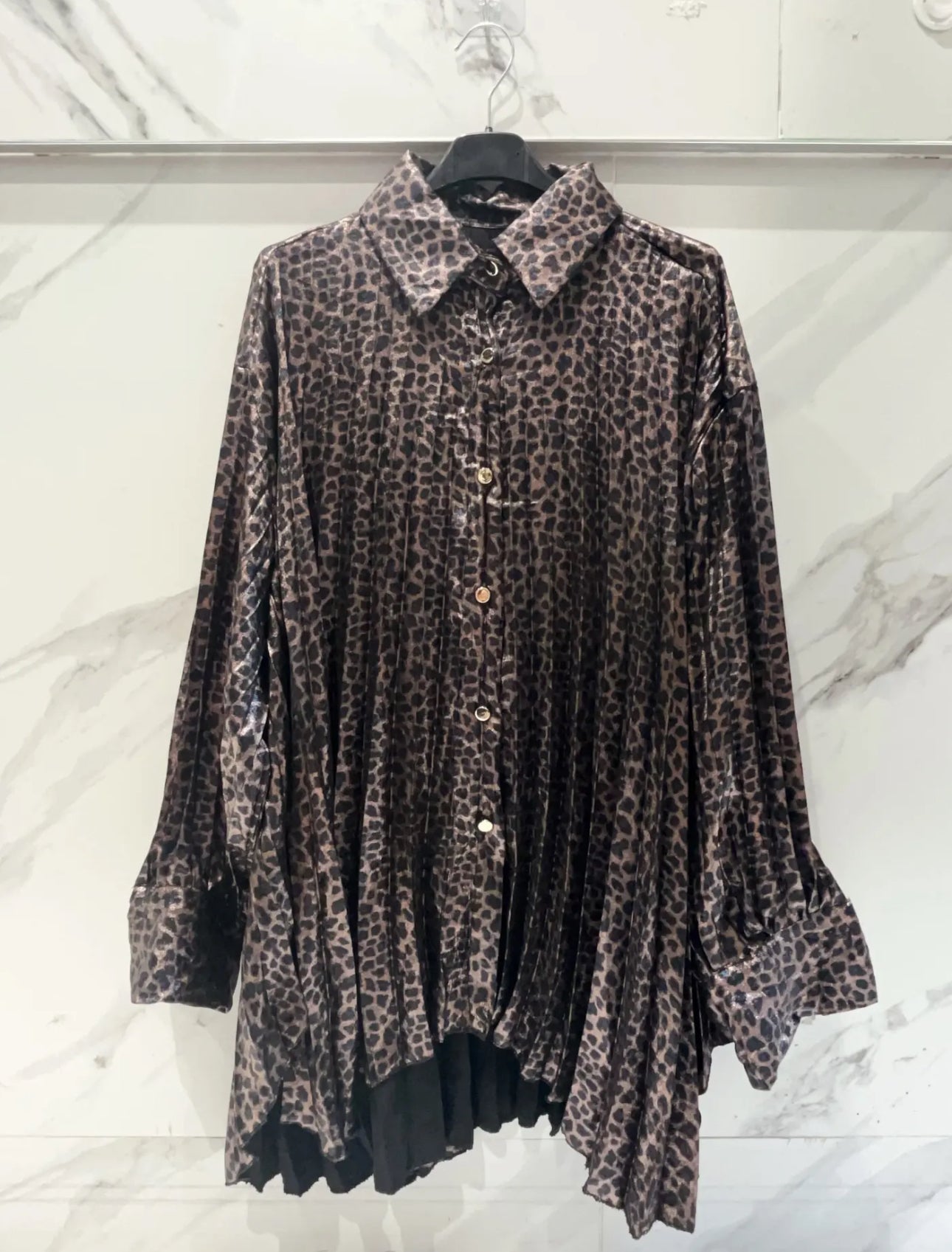 Blouse | Shimmer Leopard