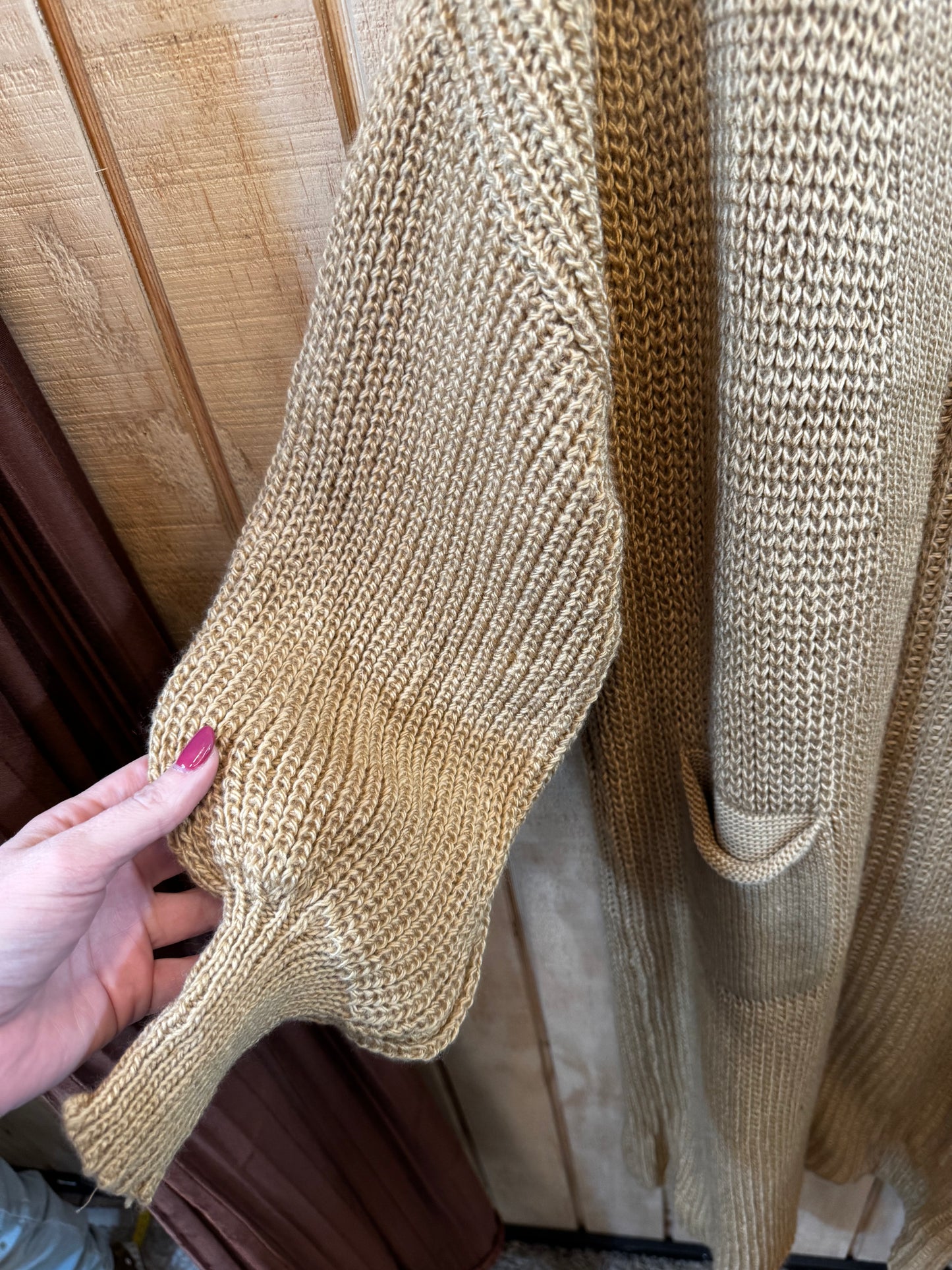 Lange gilet