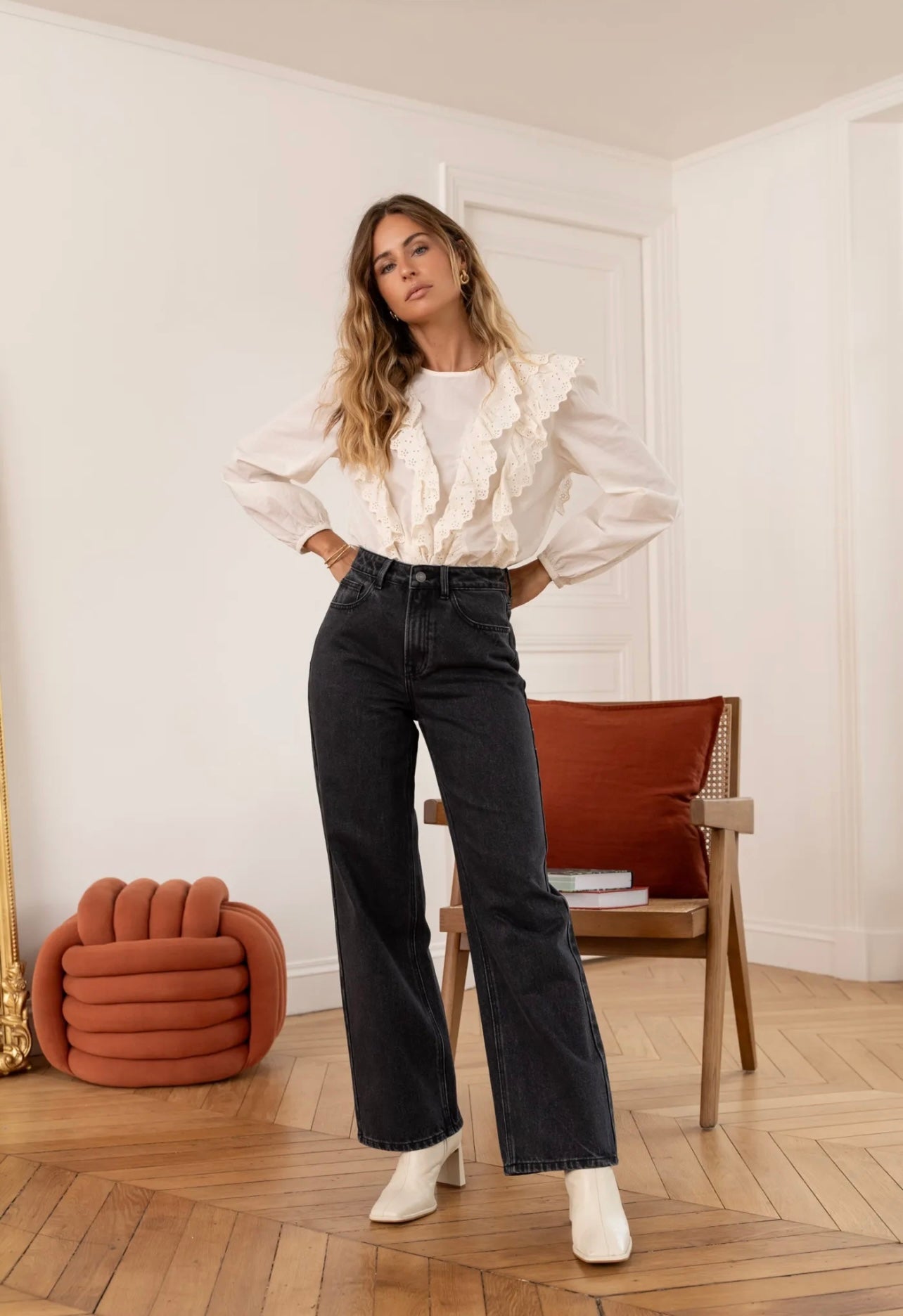 Jeans Straight Wide