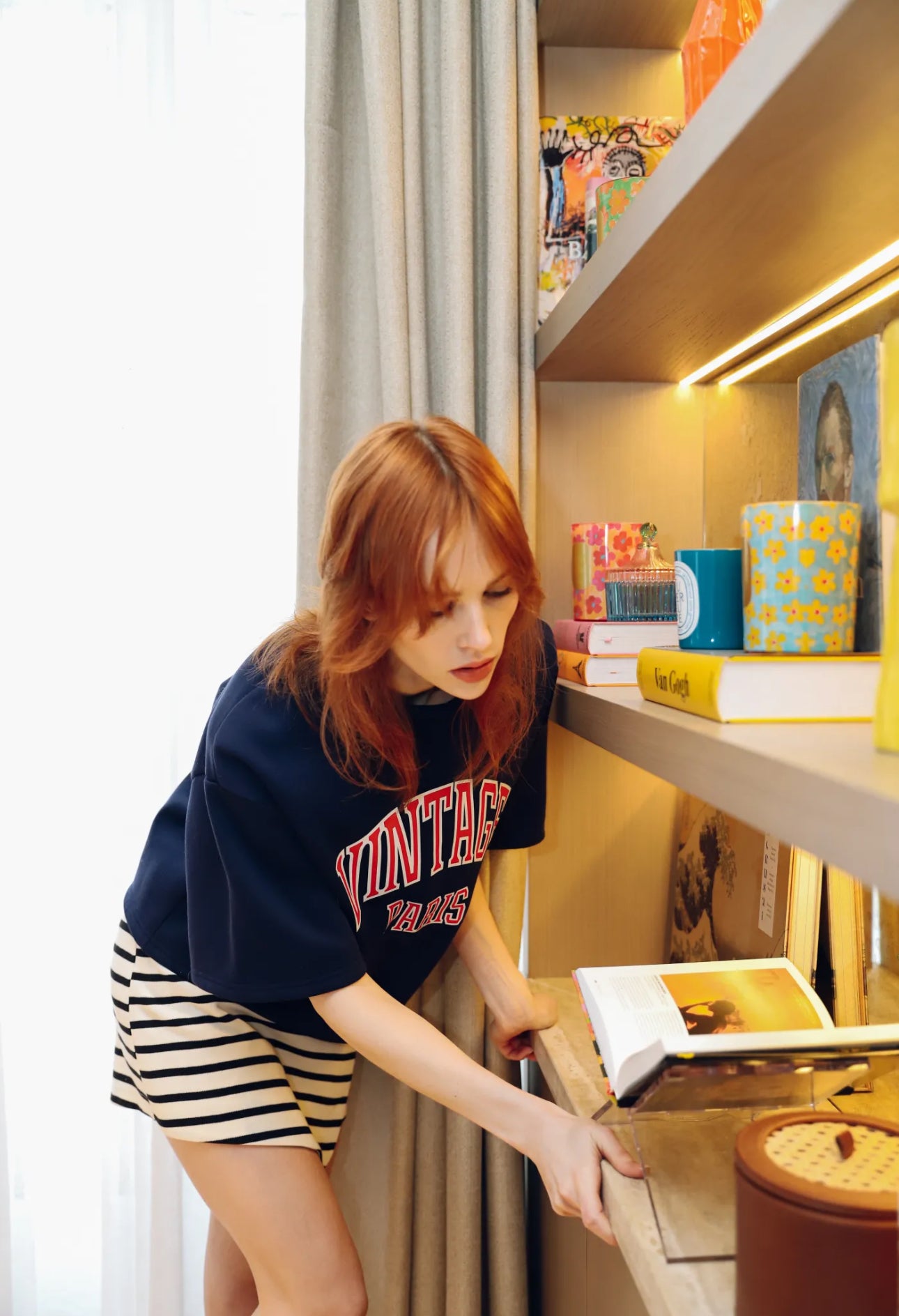 Sweater Vintage | korte mouw | Bluemarine