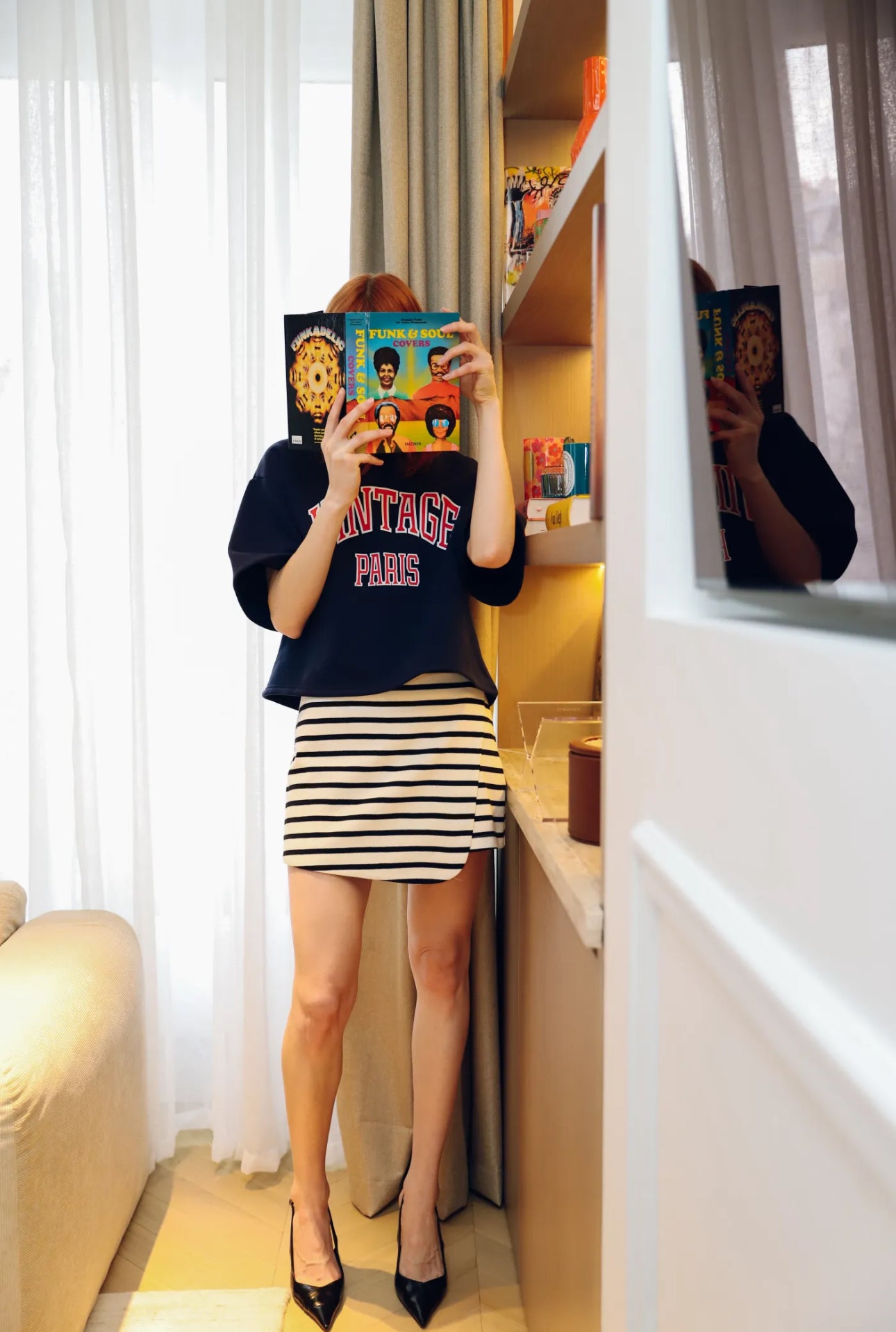 Sweater Vintage | korte mouw | Bluemarine